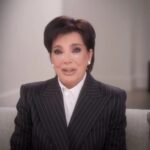 Kris Jenner crying on The Kardashians.