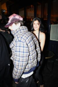 Kylie Jenner and Timothée Chalamet holding hands in Paris.