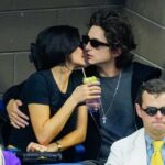 Kylie Jenner and Timothée Chalamet at the US Open.