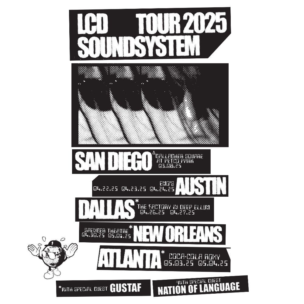 LCD Soundsystem Tour 2025