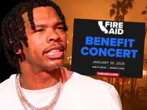 lil baby fire aid concert