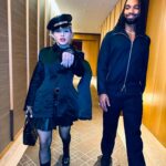 Madonna flashed a ring on her finger as she enjoyed a romantic break with Akeem Morris