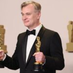 christopher nolan holding academy awards