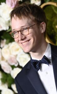 Kit Bernard at the Golden Globe Awards.