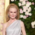 Nicole Kidman at the Golden Globe Awards.