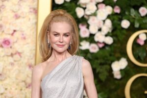 Nicole Kidman at the Golden Globe Awards.