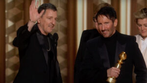 Nine Inch Nails' Trent Reznor & Atticus Ross Win Golden Globe For 'Challengers' Score