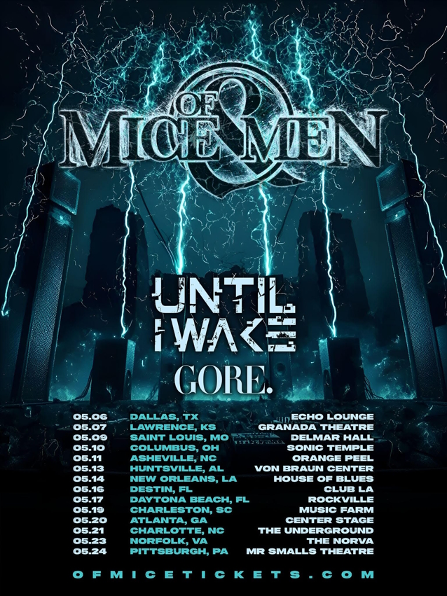 OF MICE & MEN Announces May 2025 Headlining Tour