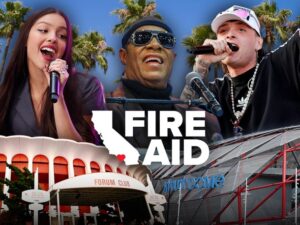 Olivia Rodrigo, Stevie Wonder and Peso Pluma Join L.A. FireAid Lineup