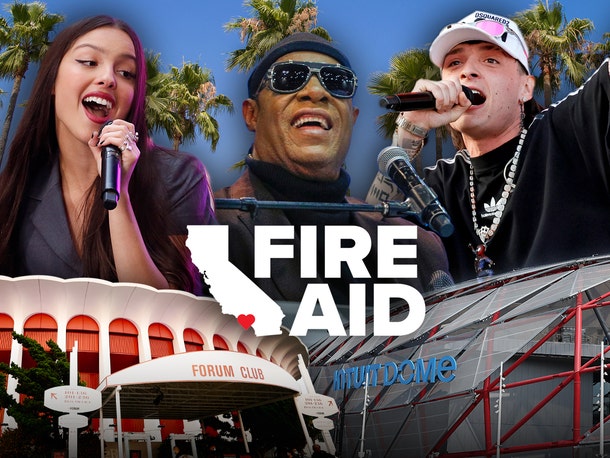 Olivia Rodrigo, Stevie Wonder and Peso Pluma Join L.A. FireAid Lineup