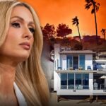 paris hilton home malibu pch fire