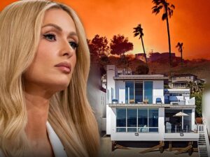 paris hilton home malibu pch fire