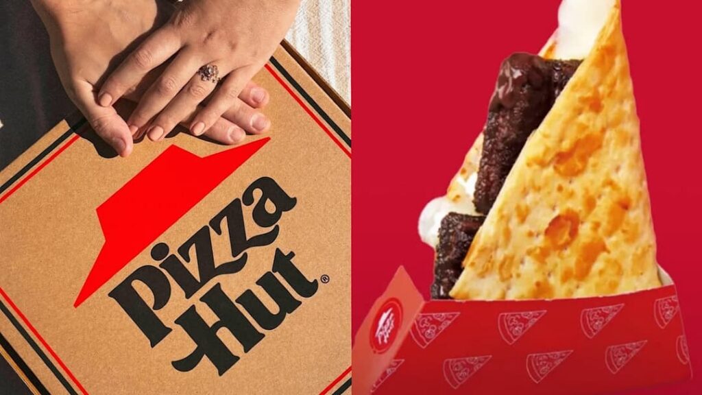 Pizza Hut and KitKat join forces for melty new menu item