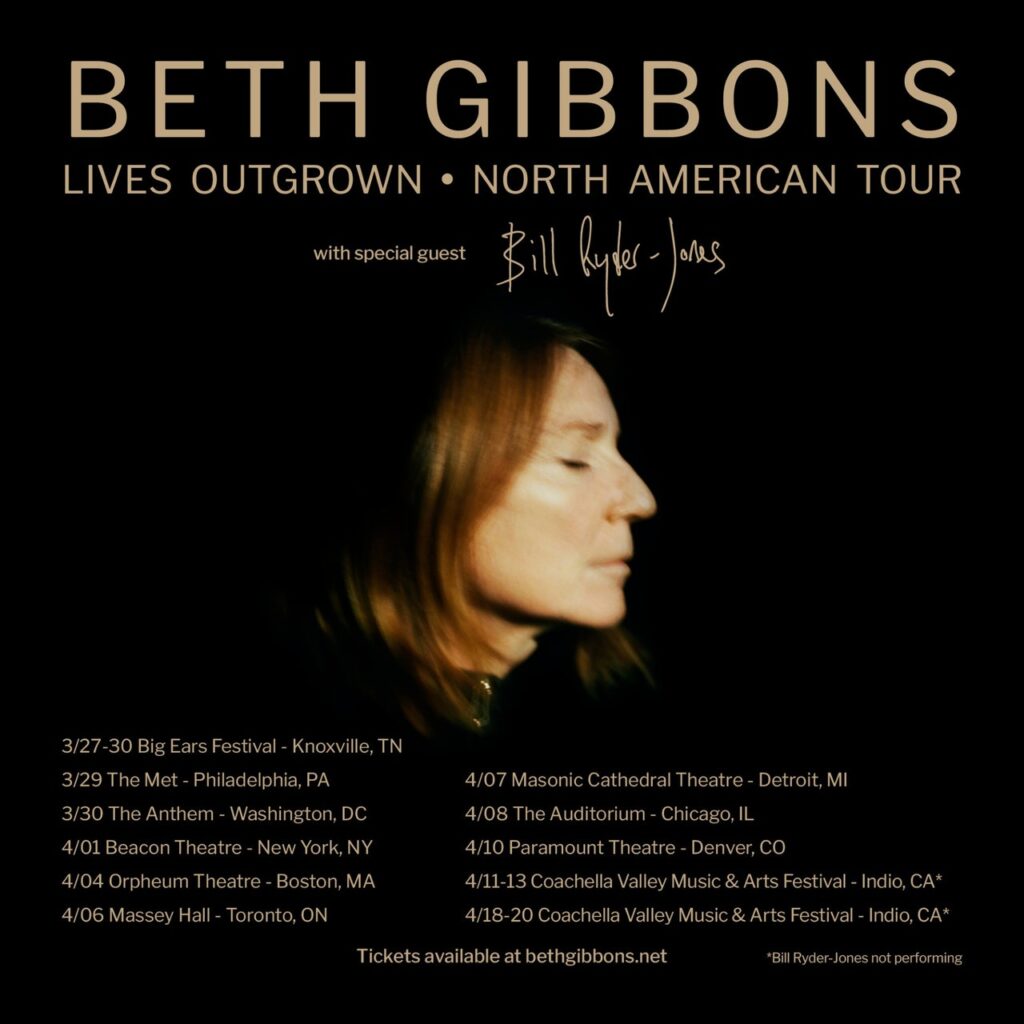 Beth Gibbons: Lives Outgrown Tour