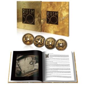 RUSH Announces First-Ever Career Spanning Anthology 'Rush 50'