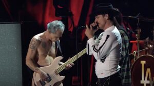 Red Hot Chili Peppers Play California-Themed Set at FireAid