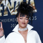 Rihanna attends US-FASHION-AWARD-FOOTWEAR