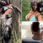 Sza Sizzles In A Bikini On Hot Vacay