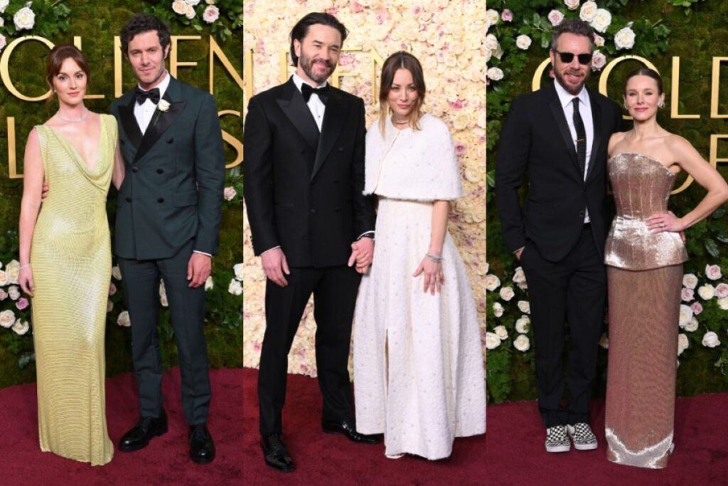 See the Hottest Couples at the 2025 Golden Globes1