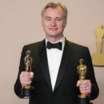 christopher nolan holding oscars