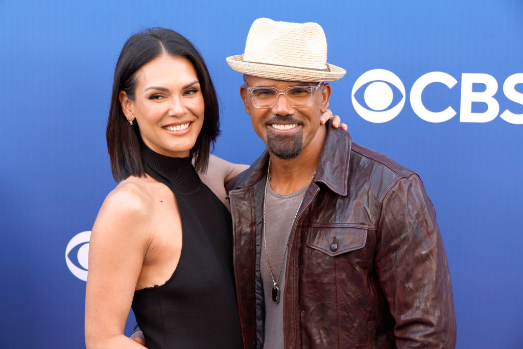 Jesiree Dizon and Shemar Moore attend CBS Fall Schedule Celebration