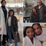 Simone Biles and Jonathan Owens Lovey-Dovey In Switzerland