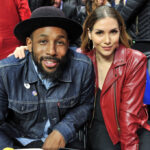 Celebrities At The Los Angeles Clippers Game