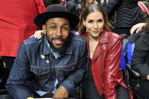 Celebrities At The Los Angeles Clippers Game