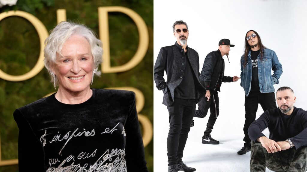 System of a Down React to Golden Globes' Glenn Close Intro