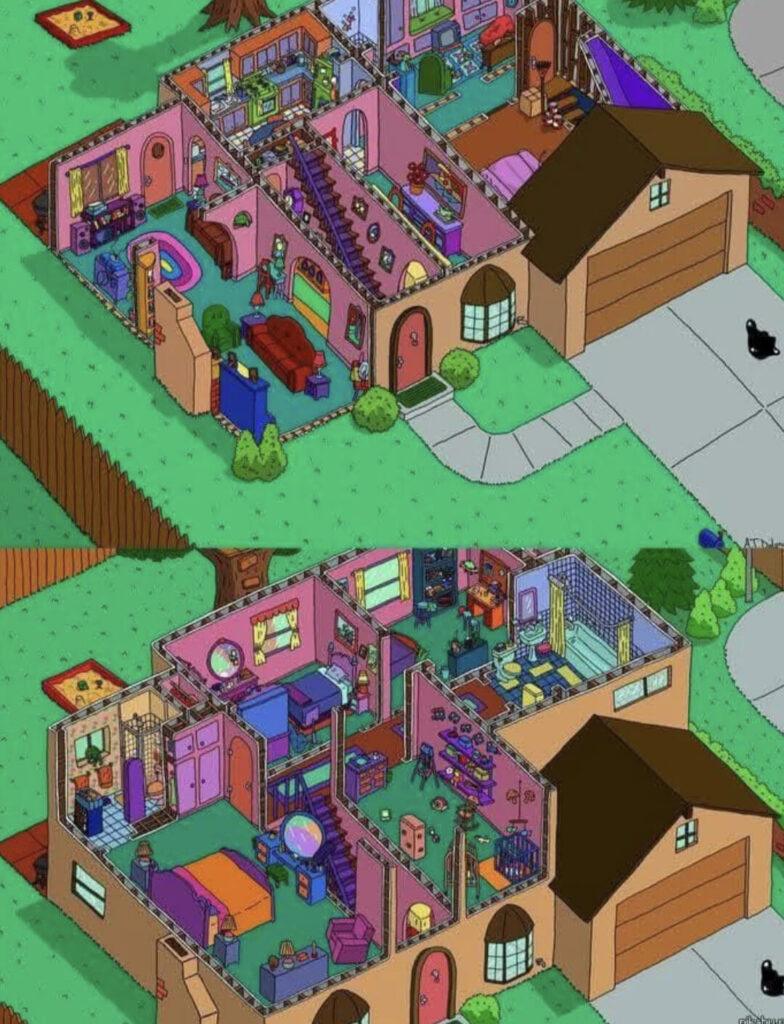 The Simpsons May Actually Be Living in A ‘Palace,’ According to Viral Diagram of Their Home