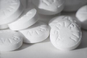 Aspirin pills