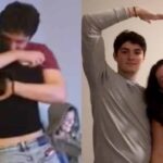 Couch guy hugs his girlfriend in viral TikTok video