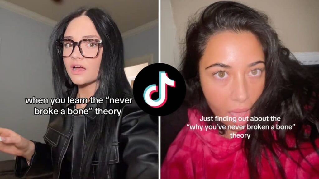 TikTok’s viral ‘never broke a bone’ theory explained