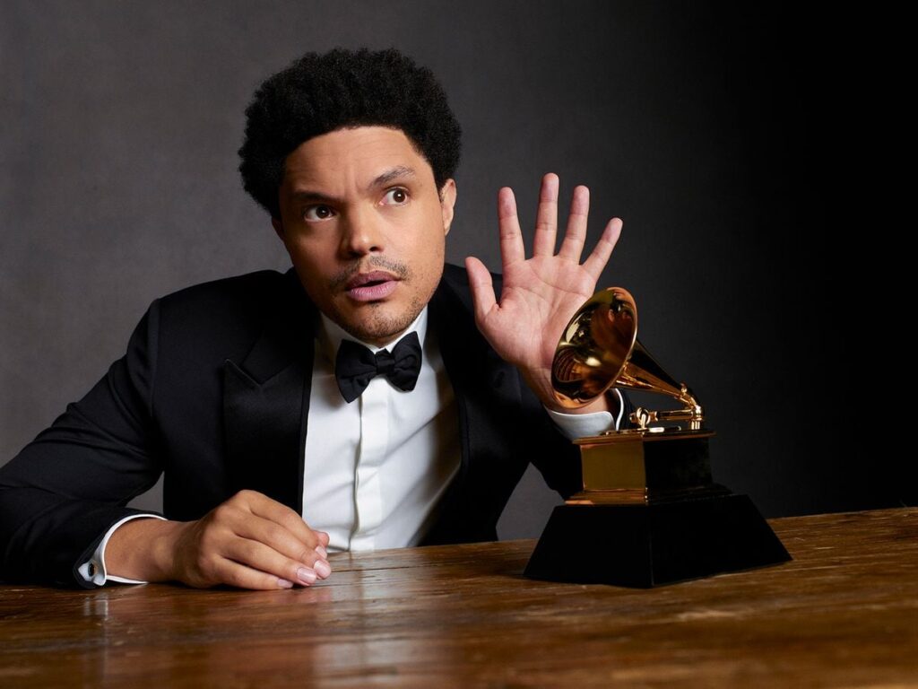 Trevor Noah has been nominated three times for Best Comedy Album