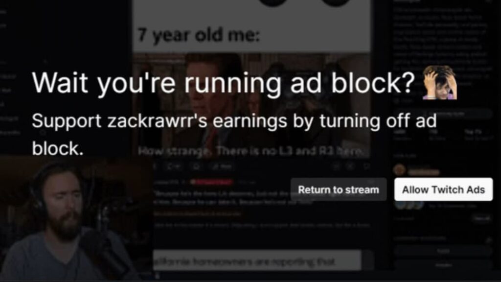 Twitch joins war on ad blockers by hitting users with discouraging messages