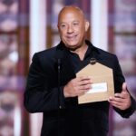 Vin Diesel during the 82nd Annual Golden Globes held at The Beverly Hilton on January 05, 2025 in Beverly Hills, California. (Photo by Rich Polk/GG2025/Penske Media via Getty Images)