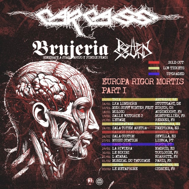 Watch: BRUJERIA Plays First Concert After Death Of Frontman JUAN BRUJO