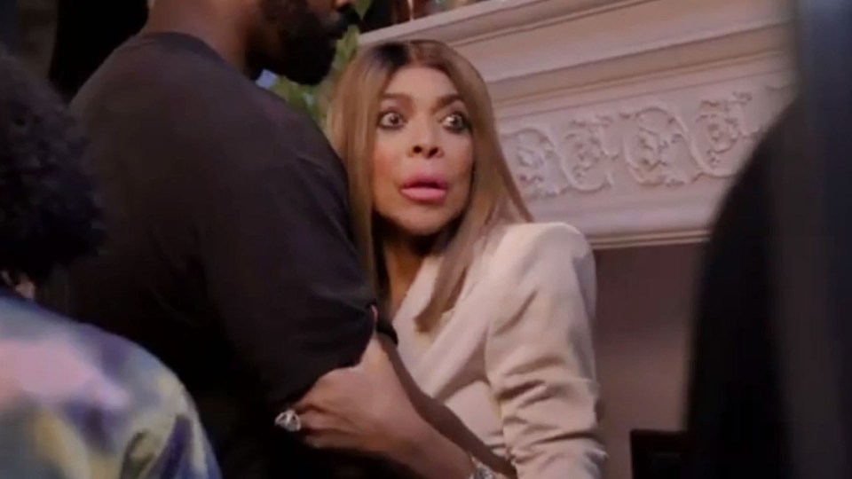 Wendy Williams looking shocked.