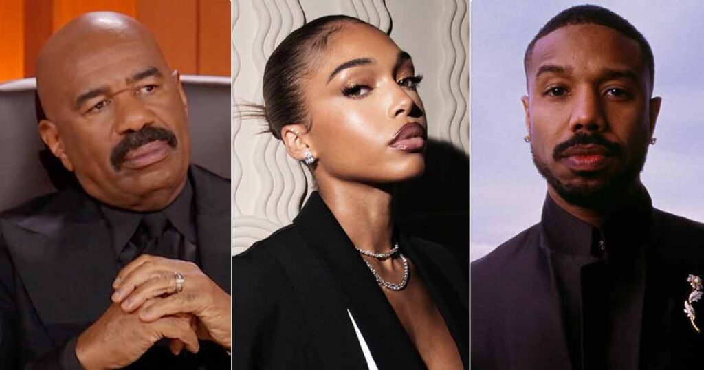 Throwback To Steve Harvey’s Priceless Reaction To Lori Harvey & Michael B. Jordan’s Photo