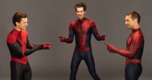 Tobey Maguire or Andrew Garfield have a fake butt in their Spider-Man Suits?