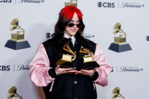 Billie Eilish is nominated for this year's Grammys