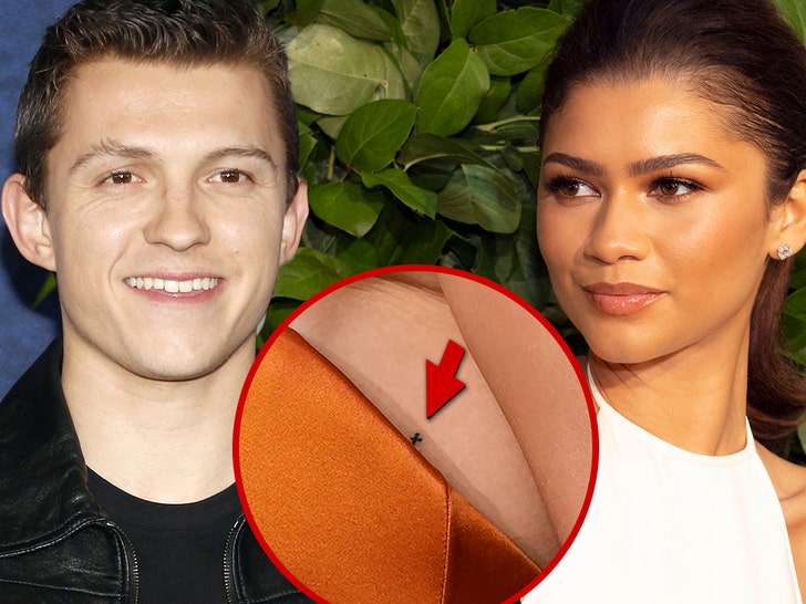 zendaya tom holland matching tattoos