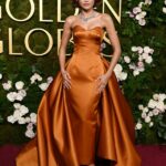 Zendaya during the 82nd Annual Golden Globes held at The Beverly Hilton on January 05, 2025 in Beverly Hills, California