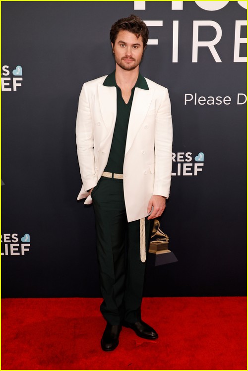 Chase Stokes at the Grammys