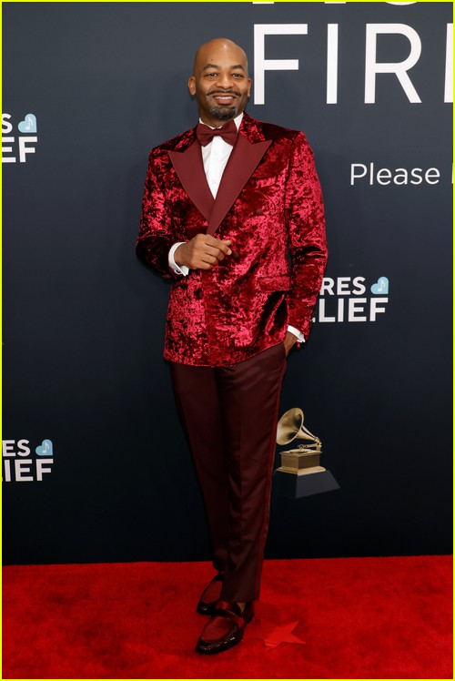 Broadway star Brandon Victor Dixon at the Grammys