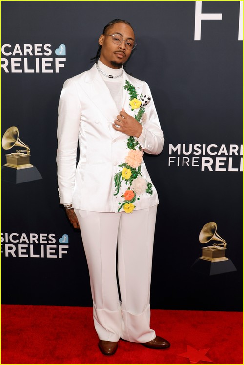 Love Island’s Kordell Beckham at the Grammys