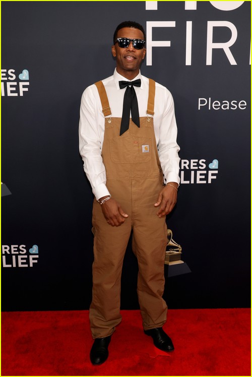 Broadway star Joshua Boone at the Grammys