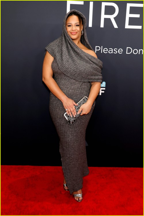 Social media star Nia Sioux at the Grammys