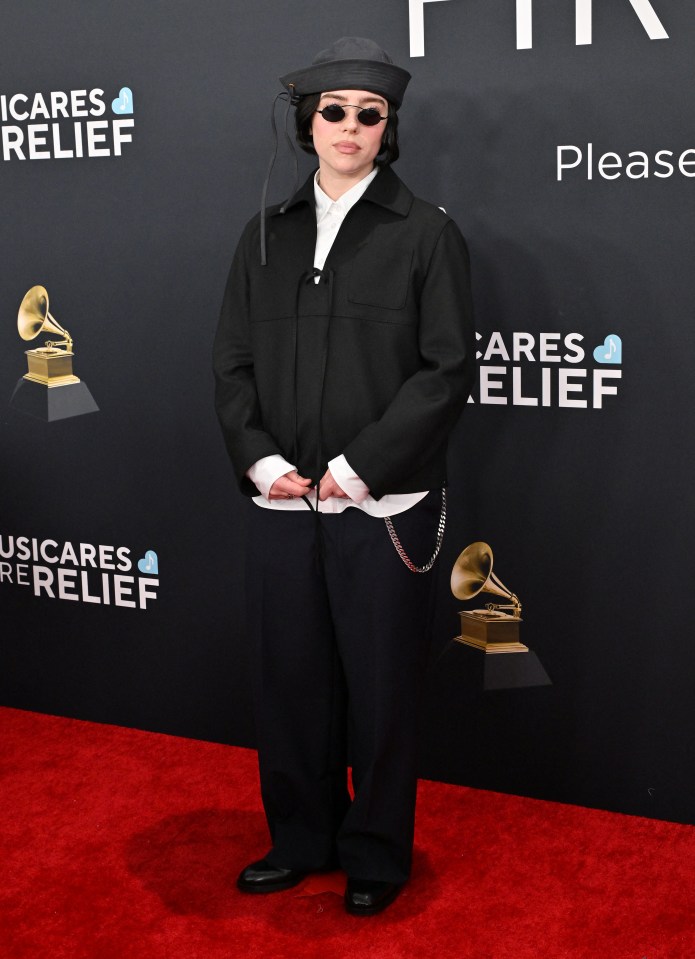 Billie Eilish at the 67th Grammy Awards.