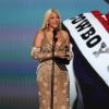 Beyoncé accepts the Album of the Year award for "COWBOY CARTER" onstage during the 67th Annual GRAMMY Awards at Crypto.com Arena on February 02, 2025 in Los Angeles.